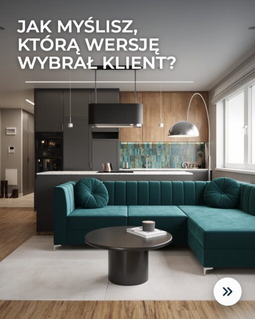 W pracy architekta wnętrz często zdarza się, że wizja klienta zmienia się w trakcie projektowania. I bardzo dobrze, ponieważ dla mnie liczy się to, żeby na koniec klient był w 100% zadowolony, a nie wybrał pierwszy lepszy pomysł, który wpadł mu do głowy.Zgadniesz na którą wersję finalnie zdecydował się klient? Koniecznie napisz w komentarzu. 📸 media production @marathabitat _____Ile kosztuje projekt wnętrz? | Jak wygląda współpraca z architektem wnętrz? | Ile trwa projekt wnętrz? | Co obejmuje projekt wnętrz? | Kiedy zgłosić się do architekta wnętrz?